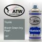 Preview: Toyota, Bluish Green Arg. Pearl, 187: 400ml Sprühdose, von ATW Autoteile West.